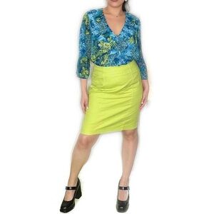 LOFT Green Women's Skirt